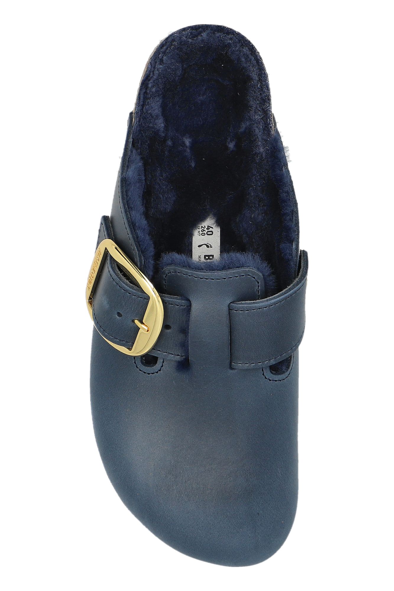 ビルケンシュトック ボストン Boston VL Shearling ネイビー